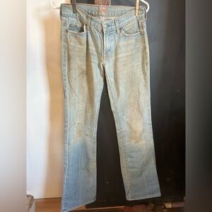 7 For All Mankind Lightwash Bootcut Jeans Size 28